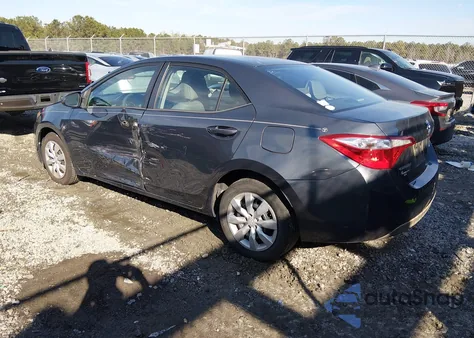 2016 Toyota Corolla Le from USA, damaged, VIN 2T1BURHE9GC732273